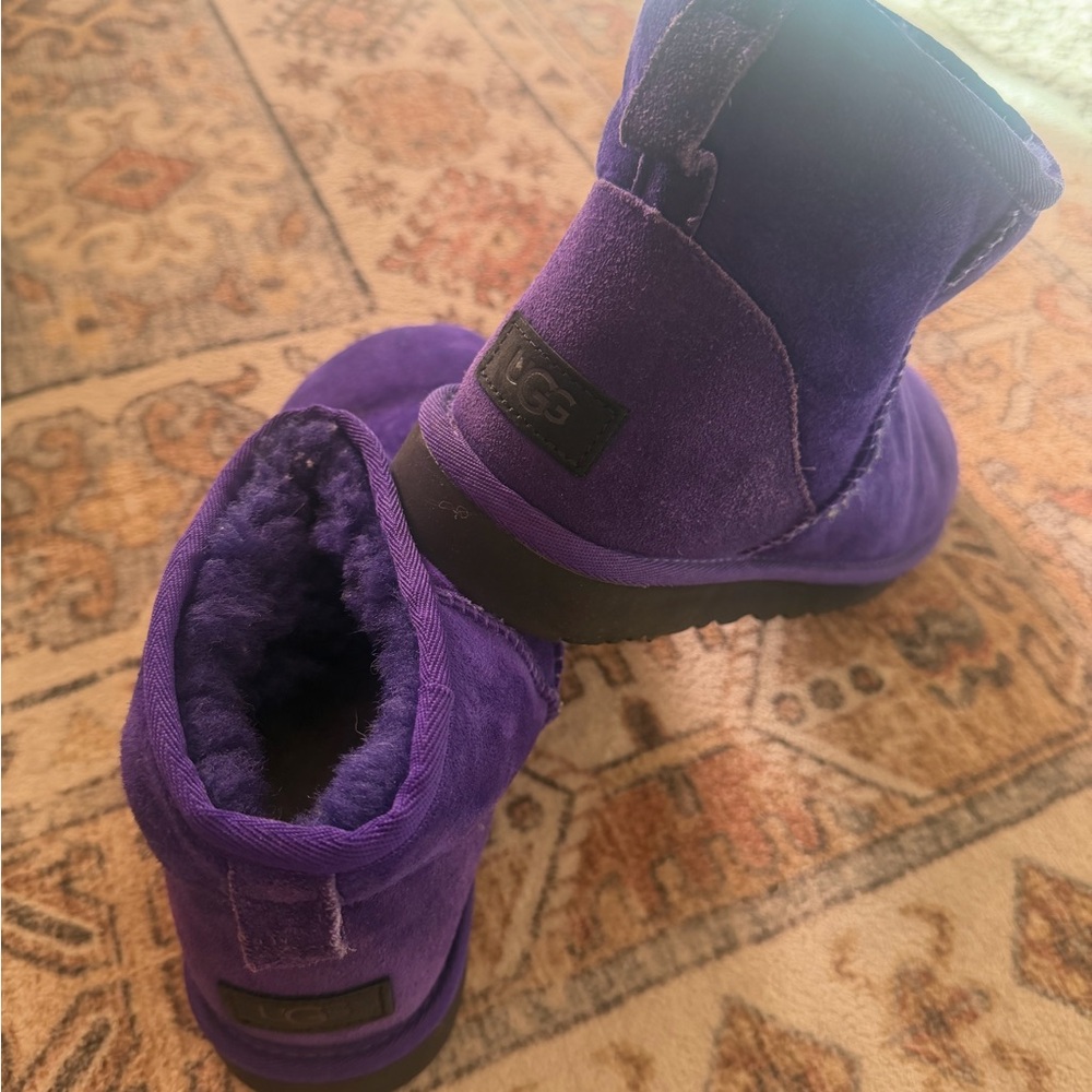 UGG Women’s Short Purple Boots